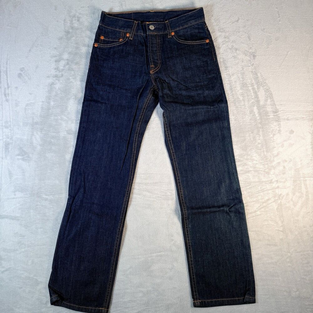 Levi’s 501 Boys Blue jeans 26x26 12reg Brand New - Picture 2 of 11